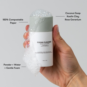 Clean Cleanser Rose Clay Face Wash